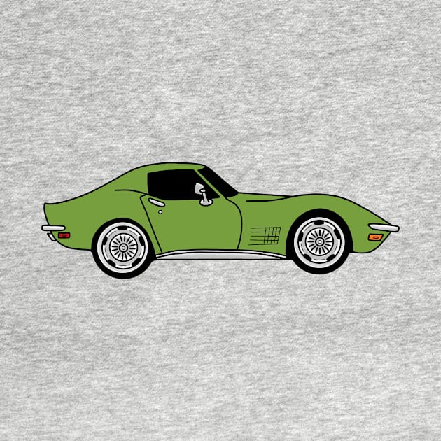 donnybrook green C3 Corvette by ally1021